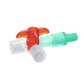 Discofix C 3 utas infúzós csap (piros)