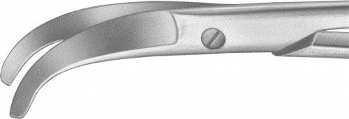 Méholló Bozemann f., erősen hajl., 220 mm