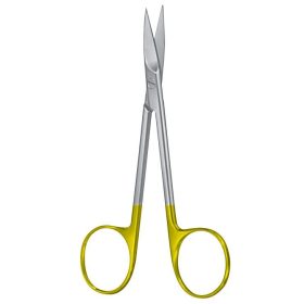 Olló egyenes-hegyes 120 mm