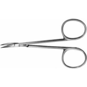 Körömágybőr olló, hajlított (90 mm)